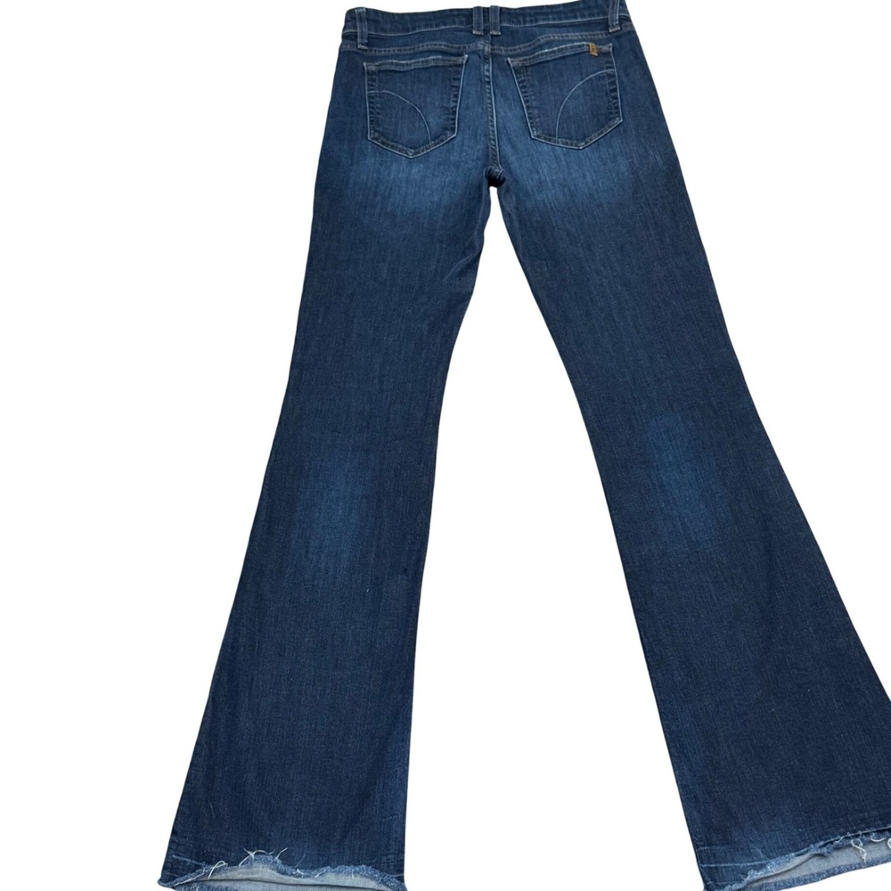 Joe's Jeans Jessica‎ Flare Dark Wash Denim Women's Size 29 Western Boho Y2K - Picture 2 of 8